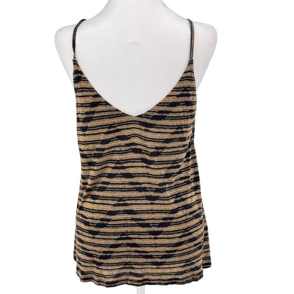 🔥 Silence + Noise Animal Stripe Zip Cami – Size S – Boho Urban Outfitters Vibe - Picture 4 of 9
